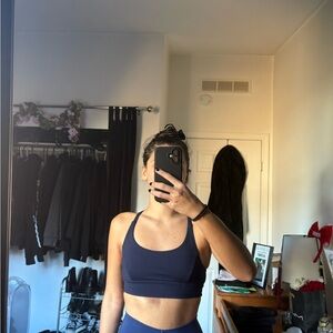 Lululemon Athletica Deep Blue Sports Bra